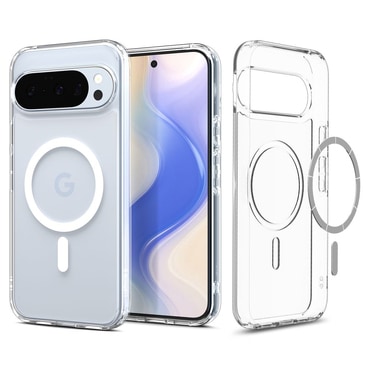 Ovitek Spigen "Ultra Hybrid Mag" za Google Pixel 10 / 10 Pro - clear/white
