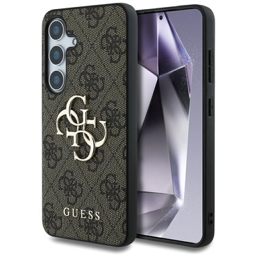 Ovitek Guess "4G Big Metal Logo" za Samsung Galaxy S25 Plus - brown