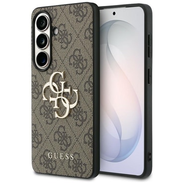 Ovitek Guess "4G Big Metal Logo" za Samsung Galaxy S26 Plus - brown