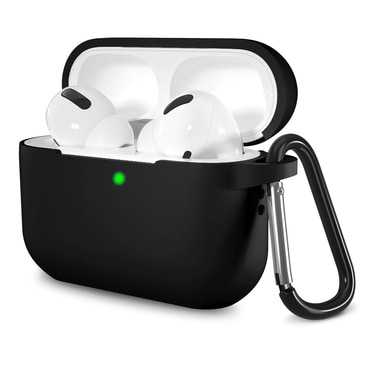 Silikonski ovitek Techsuit za AirPods Pro 1 / 2 - črn
