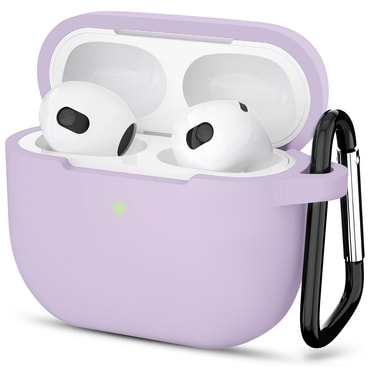 Silikonski ovitek Techsuit za Apple AirPods 3 - vijoličen