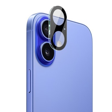 Full body zaščitno steklo za zadnjo kamero za iPhone 17 - črno