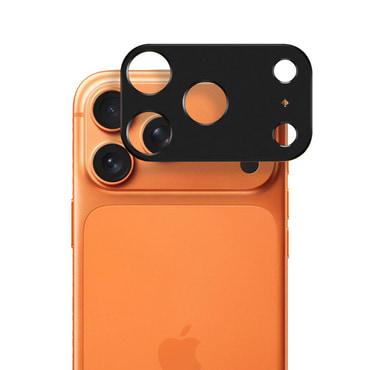 Full body zaščitno steklo za zadnjo kamero za iPhone 17 Pro Max - črno
