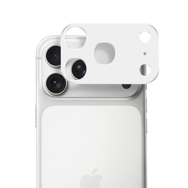 Full body zaščitno steklo za zadnjo kamero za iPhone 17 Pro Max - srebrno