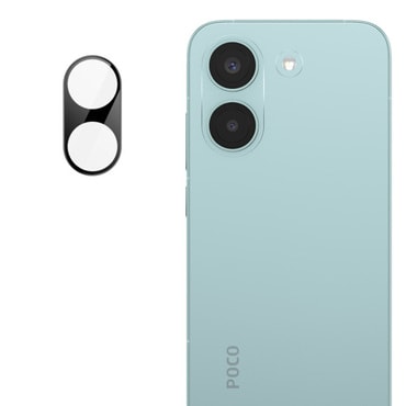 Full body zaščitno steklo za zadnjo kamero za Xiaomi Poco X8 Pro - črno