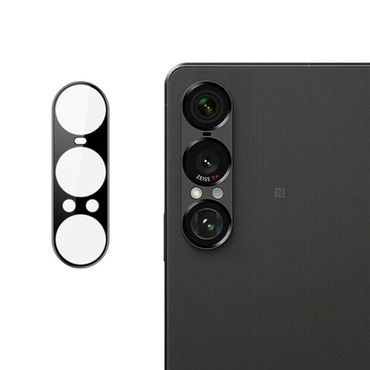 Full body zaščitno steklo za zadnjo kamero za Sony Xperia 1 VII - črno