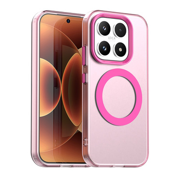 Hibridni ovitek Techsuit "CandyCase MagSafe" za Xiaomi 17 - pink
