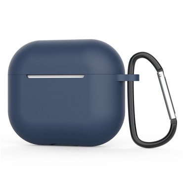 Silikonski ovitek Techsuit za AirPods 4 - temno moder