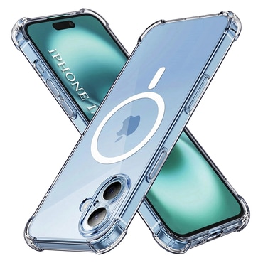 Hibridni ovitek Techsuit "Shockproof MagSafe" za iPhone 17 - clear