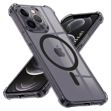 Hibridni ovitek Techsuit "Shockproof MagSafe" za iPhone 12 Pro Max - smoke black