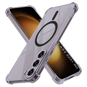 Hibridni ovitek Techsuit "Shockproof MagSafe" za Samsung Galaxy S23 Plus - smoke black