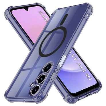 Hibridni ovitek Techsuit "Shockproof MagSafe" za Samsung Galaxy A15 - smoke black
