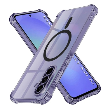 Hibridni ovitek Techsuit "Shockproof MagSafe" za Samsung Galaxy A36 - smoke black