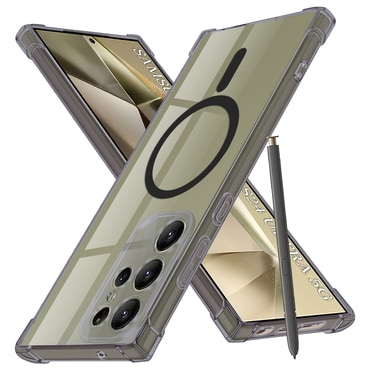 Hibridni ovitek Techsuit "Shockproof MagSafe" za Samsung Galaxy S24 Ultra - smoke black