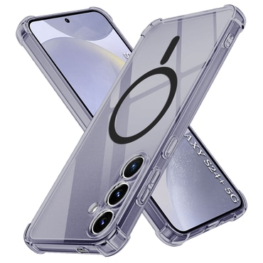 Hibridni ovitek Techsuit "Shockproof MagSafe" za Samsung Galaxy S24 Plus - smoke black