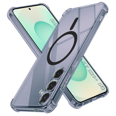 Hibridni ovitek Techsuit "Shockproof MagSafe" za Samsung Galaxy S25 Plus - smoke black