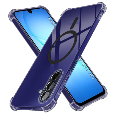 Hibridni ovitek Techsuit "Shockproof MagSafe" za Samsung Galaxy A17 4G / 5G - smoke black