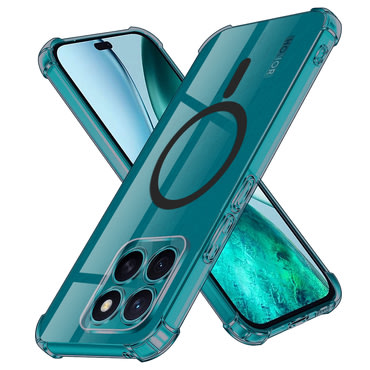 Hibridni ovitek Techsuit "Shockproof MagSafe" za Honor X8c - smoke black