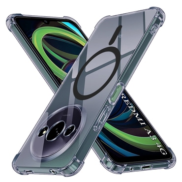 Hibridni ovitek Techsuit "Shockproof MagSafe" za Xiaomi Redmi A3 / A3x - smoke black