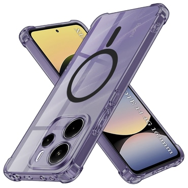 Hibridni ovitek Techsuit "Shockproof MagSafe" za Xiaomi Redmi Note 14 4G - smoke black