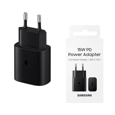Originalen stenski polnilec Samsung "EP-T1510NBEGEU" 15W - black