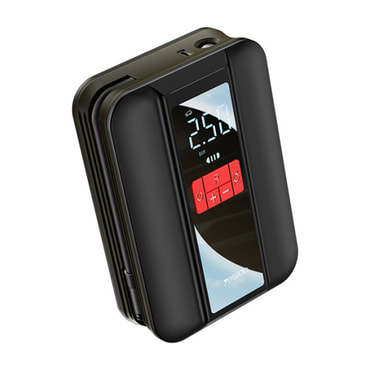 Avtomobilski kompresor Yesido "VC04" 4000mAh, 3-150PSI, LCD zaslon, USB-C - black