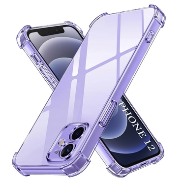 TPU gel ovitek Techsuit "Shockproof" za iPhone 12 - clear