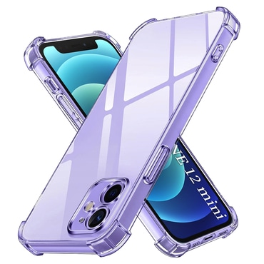 TPU gel ovitek Techsuit "Shockproof" za iPhone 12 mini - clear