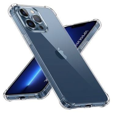 TPU gel ovitek Techsuit "Shockproof" za iPhone 13 Pro Max - clear