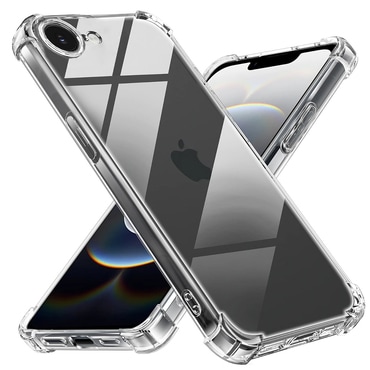 TPU gel ovitek Techsuit "Shockproof" za iPhone 16e / 17e - clear