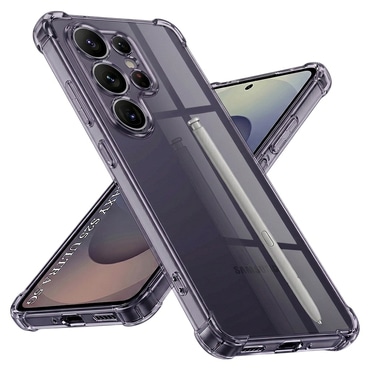 TPU gel ovitek Techsuit "Shockproof" za Samsung Galaxy S25 Ultra - smoke black