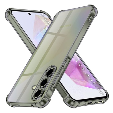 TPU gel ovitek Techsuit "Shockproof" za Samsung Galaxy A35 - smoke black