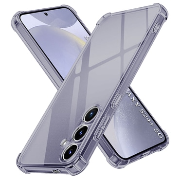 TPU gel ovitek Techsuit "Shockproof" za Samsung Galaxy S24 Plus - smoke black