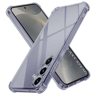 TPU gel ovitek Techsuit "Shockproof" za Samsung Galaxy S24 - smoke black