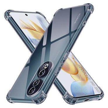 TPU gel ovitek Techsuit "Shockproof" za Honor 90 - smoke black