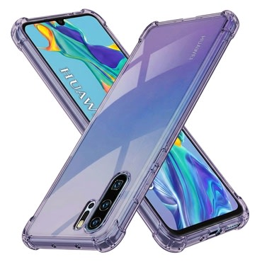 TPU gel ovitek Techsuit "Shockproof" za Huawei P30 Pro - smoke black