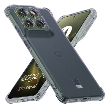 TPU gel ovitek Techsuit "Shockproof" za Motorola Edge 70 - smoke black
