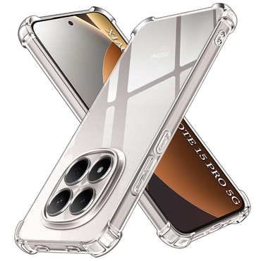 TPU gel ovitek Techsuit "Shockproof" za Xiaomi Redmi Note 15 Pro 5G - clear