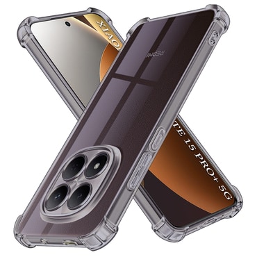 TPU gel ovitek Techsuit "Shockproof" za Xiaomi Redmi Note 15 Pro Plus / Poco M8 Pro - smoke black