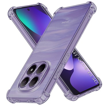 TPU gel ovitek Techsuit "Shockproof" za Xiaomi Redmi Note 15 4G / Redmi Note 15 5G / Poco M8 - smoke black