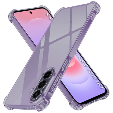 TPU gel ovitek Techsuit "Shockproof" za Samsung Galaxy A36 / A37 - smoke black