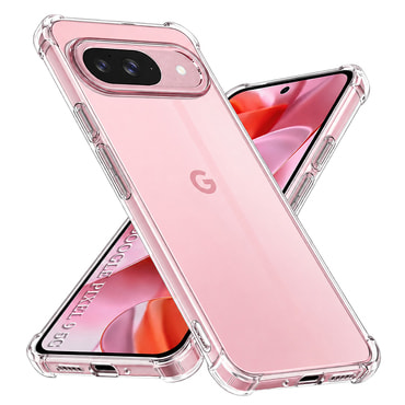 TPU gel ovitek Techsuit "Shockproof" za Google Pixel 9 - clear