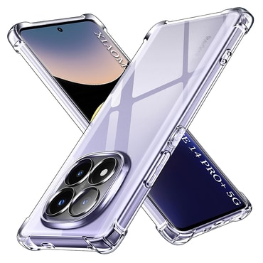 TPU gel ovitek Techsuit "Shockproof" za Xiaomi Redmi Note 14 Pro Plus 5G - clear