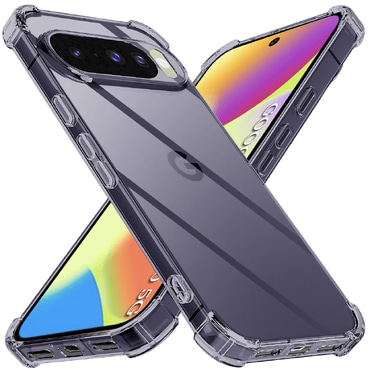 TPU gel ovitek Techsuit "Shockproof" za Google Pixel 10 / 10 Pro - smoke black