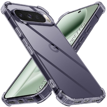 TPU gel ovitek Techsuit "Shockproof" za Google Pixel 10 Pro XL - smoke black