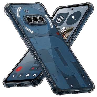 TPU gel ovitek Techsuit "Shockproof" za Nothing Phone (3a) - smoke black