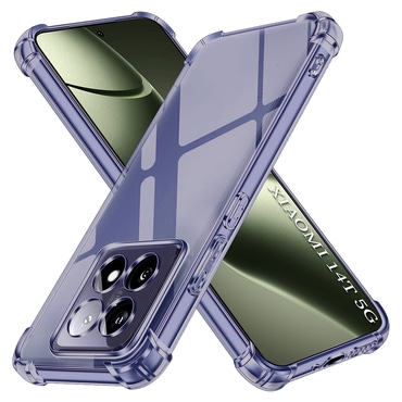 TPU gel ovitek Techsuit "Shockproof" za Xiaomi 14T - smoke black
