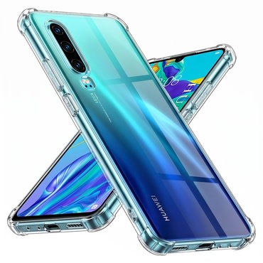 TPU gel ovitek Techsuit "Shockproof" za Huawei P30 - clear