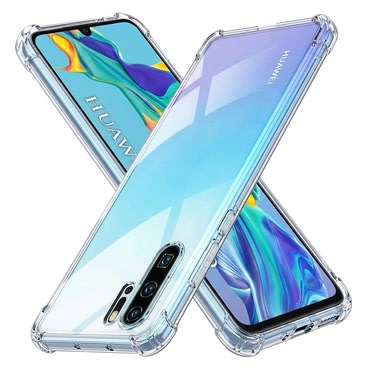 TPU gel ovitek Techsuit "Shockproof" za Huawei P30 Pro - clear