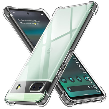 TPU gel ovitek Techsuit "Shockproof" za Google Pixel 6a - clear